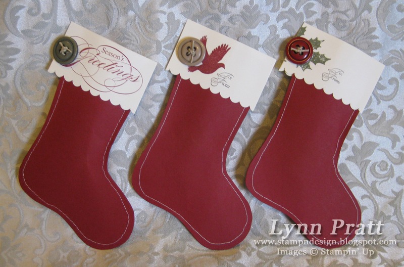 Paper Christmas Stocking Template