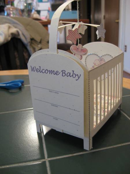 Baby Crib Gift Card Holder I by Shell1969 - at Splitcoaststampers