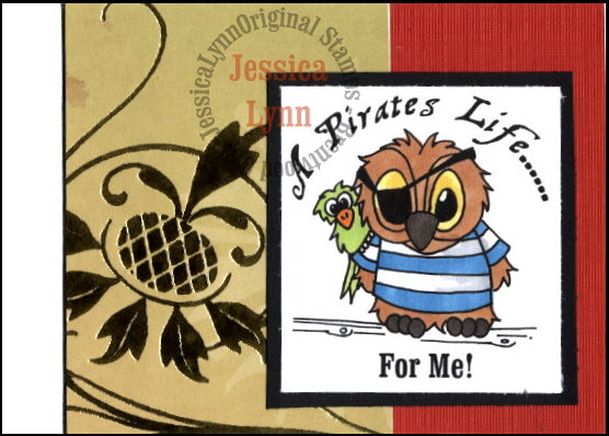 A Pirate's Life for Me.. Brentwood the Owl by