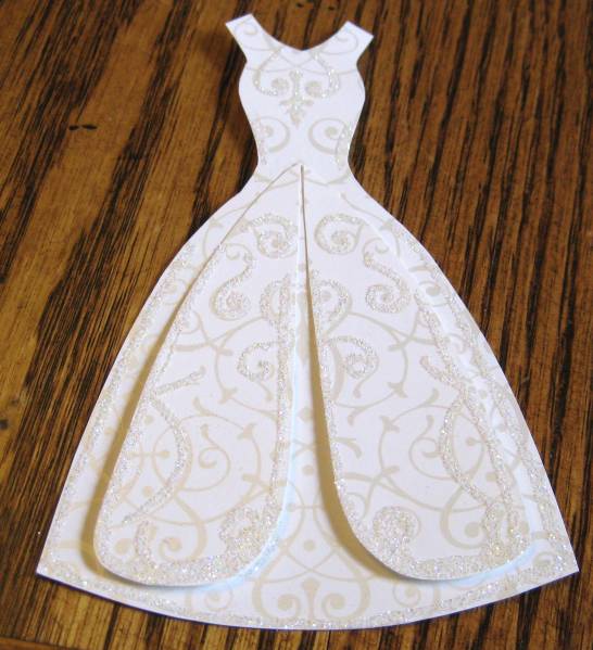 Wedding dress crafts
