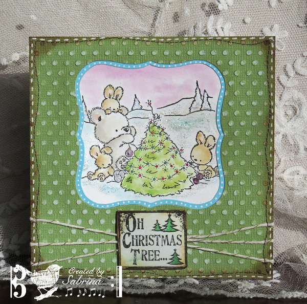 CCEE 1350 O Christmas Tree by Cook22 - at Splitcoaststampers