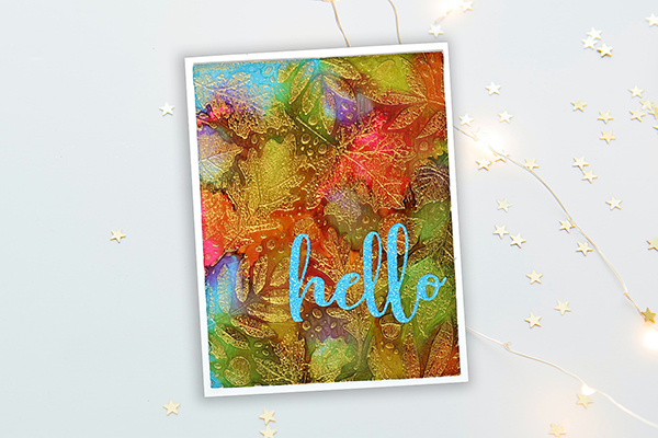 Emboss Foil Cardstock? Absolutely! See My Best Tips
