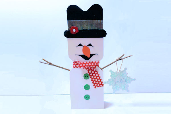 Tailored Tag Punch - Snowman Cards — P.S. Paper Crafts