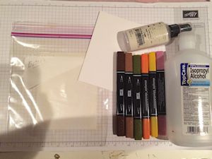 Misting with Alcohol Markers Tutorial - Splitcoaststampers