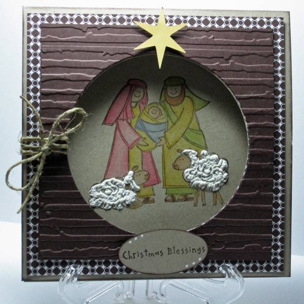 Baby Jesus Is Born by 1GirlTwinBoys - at Splitcoaststampers