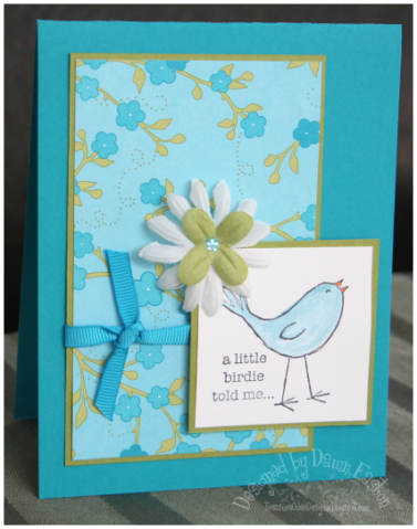 WSC36 A Little Birdie Told Me by TreasureOiler at Splitcoaststampers