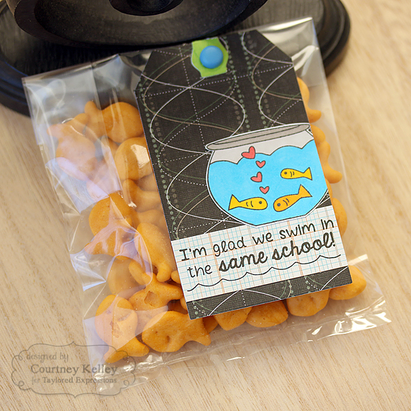 Goldfish Treat Tag by ck21 at Splitcoaststampers