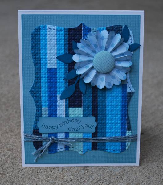 Blues Birthday by mamaxsix at Splitcoaststampers
