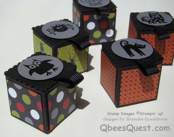 Boo Box Tutorial by Qbee at Splitcoaststampers