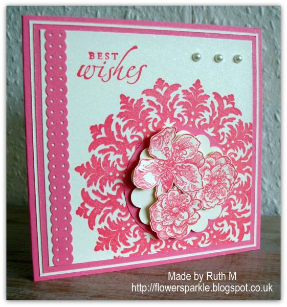 Royally Regal Rose Best Wishes Card by FubsyRuth at Splitcoaststampers