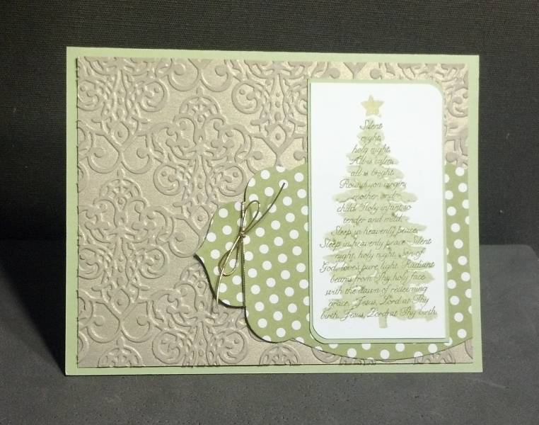 Golden Green Evergreen by zipperc98 at Splitcoaststampers