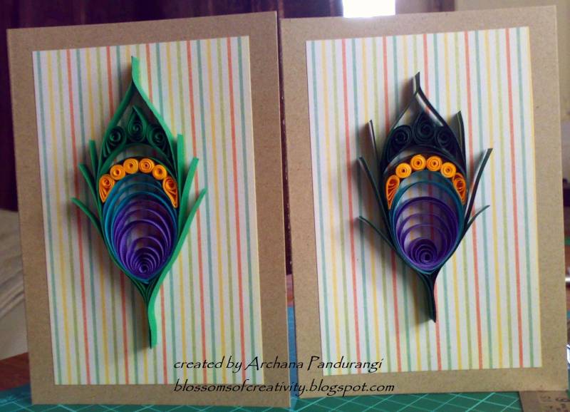Featured image of post Paper Quilling Peacock Feather Paper quilling art it is one of those forms that requires a deft hand and a stable and creative mind