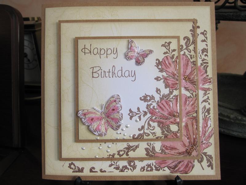 Triple Layer Anenome Corner by Michele G at Splitcoaststampers
