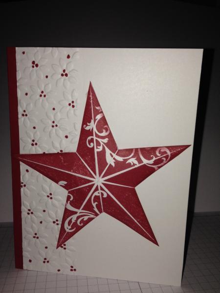 Christmas Star by Lmaco at Splitcoaststampers