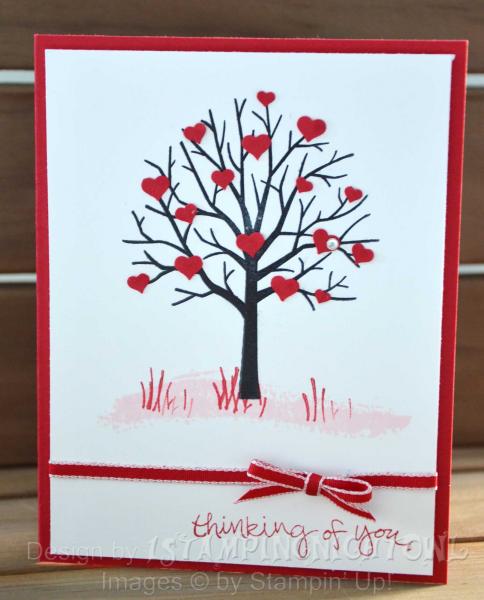 Sheltering Tree Grows Hearts by 1stampingnightowl at Splitcoaststampers