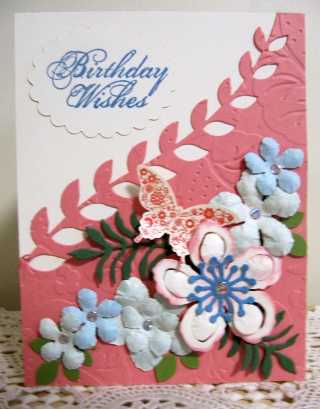 Blooming Birthday Wishes by from the heart at Splitcoaststampers