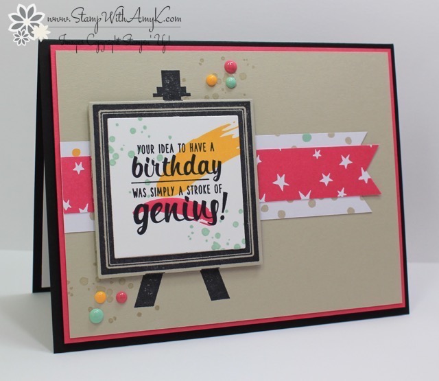 Painter's Palette Birthday by amyk3868 at Splitcoaststampers