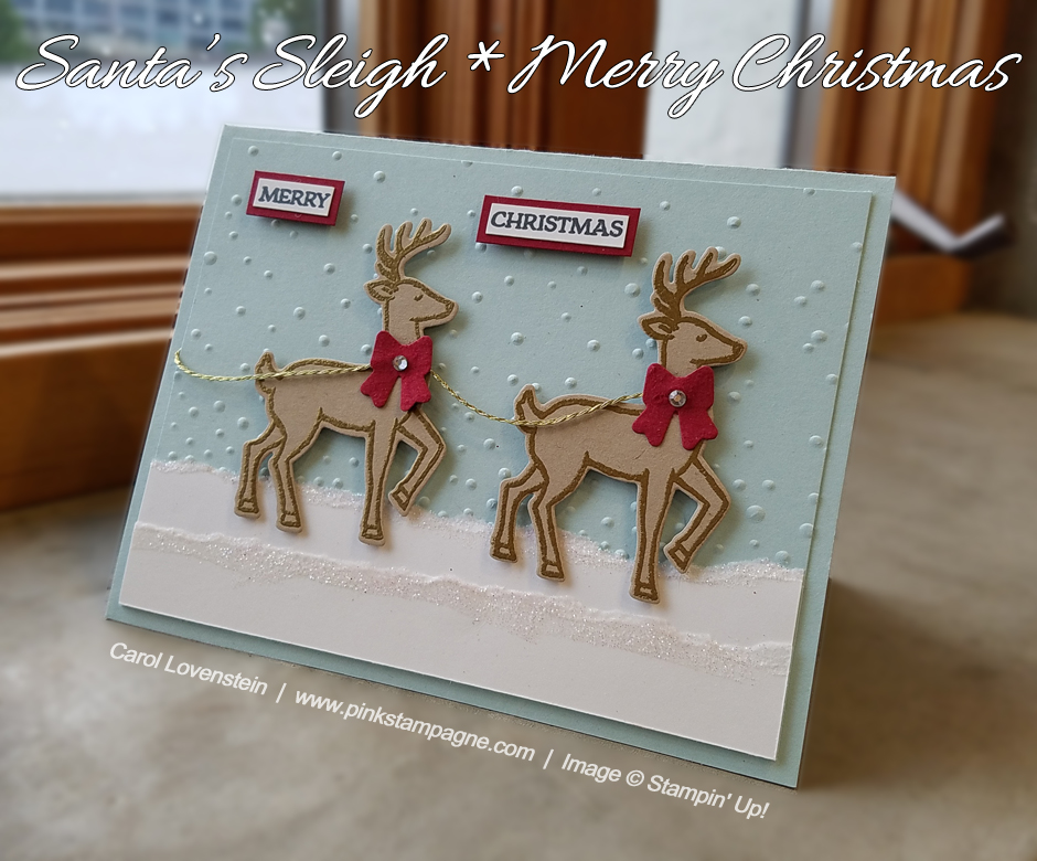 Santa's Sleigh - Reindeer (sneak peek) by SewingStamper06 at ...