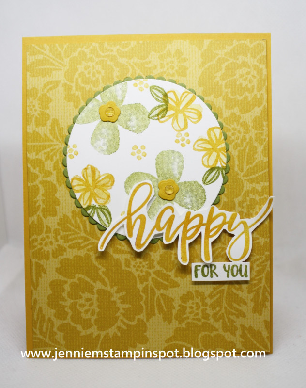 SUO-JAI522 & GDP290 Happy for You by CraftyJennie at Splitcoaststampers
