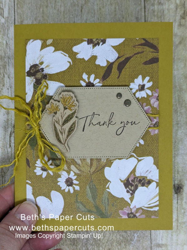 Wildflower designs in wild wheat by lizzier at Splitcoaststampers