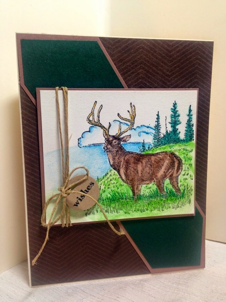 A Hunter's Card by AmylovesNormaJean at Splitcoaststampers