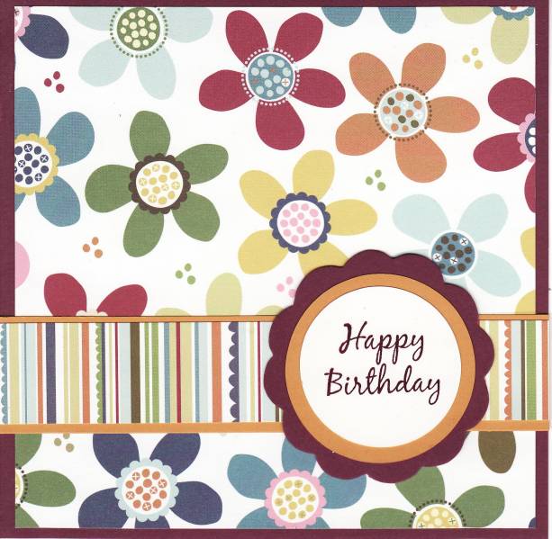 Cheerful Birthday Card by cmk7471 - at Splitcoaststampers