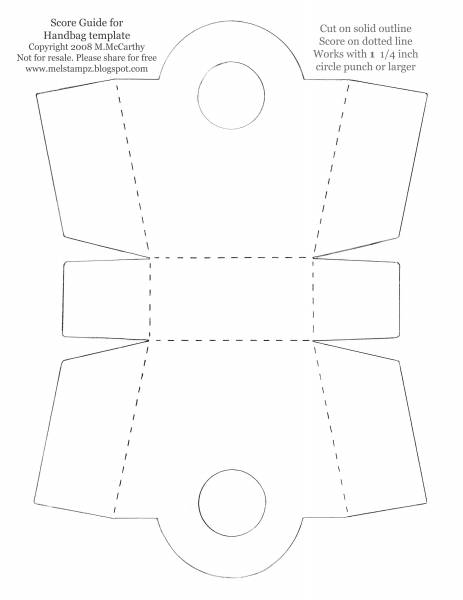 Score guide for Bucket Handbag template by stampztoomuch - at ...