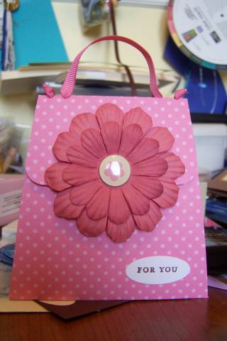 Purse gift card holder by mudflapmamma at Splitcoaststampers