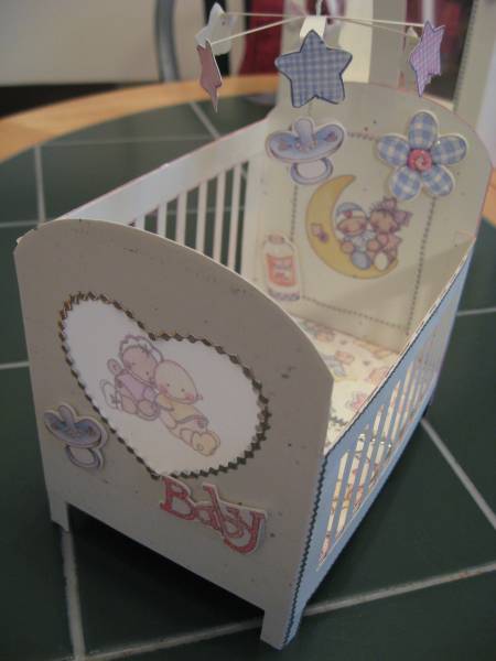 Baby Crib Gift Card Holder II by Shell1969 at Splitcoaststampers