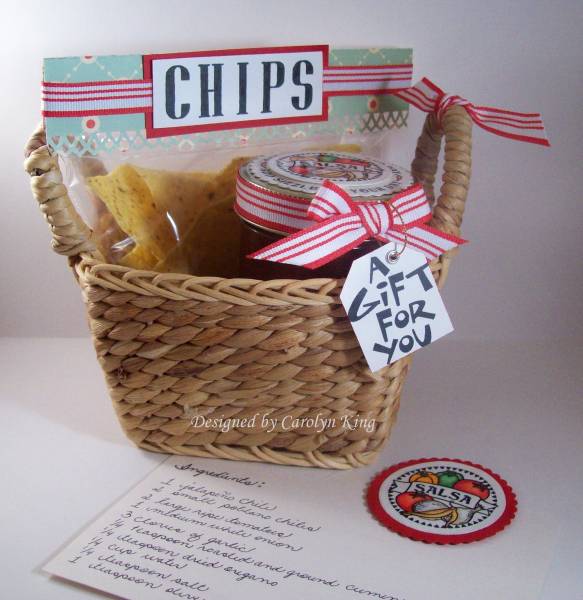 CK Chips and Salsa gift basket