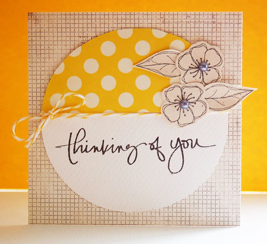 Thinking of You by teristampsalot at Splitcoaststampers