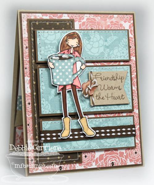 Hot Cocoa Cutie Card By Mom2n2 At Splitcoaststampers