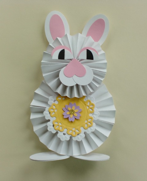 Medallion Easter Bunny by Charminglycreative at Splitcoaststampers