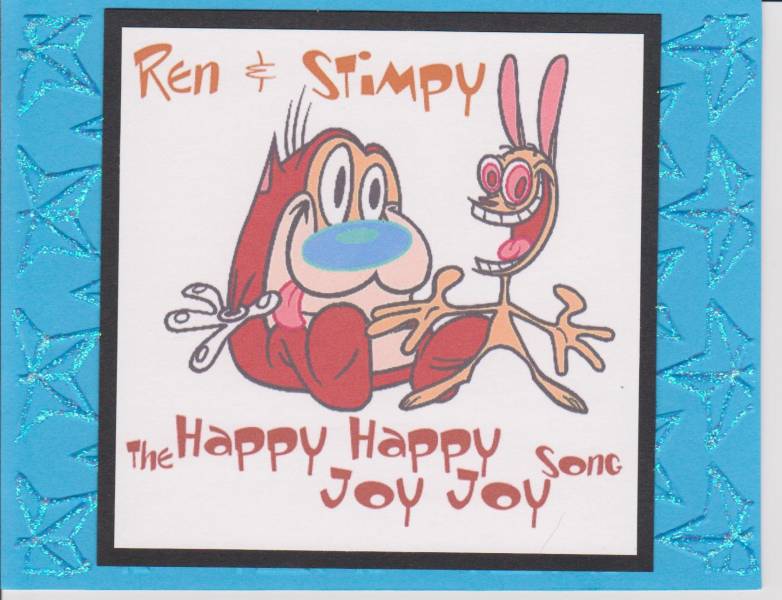 Ren & Stimpy - Happy, Happy Birthday! by buggainok at Splitcoaststampers