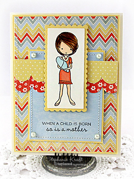 When a Child is Born So is a Mother by booga3 at Splitcoaststampers