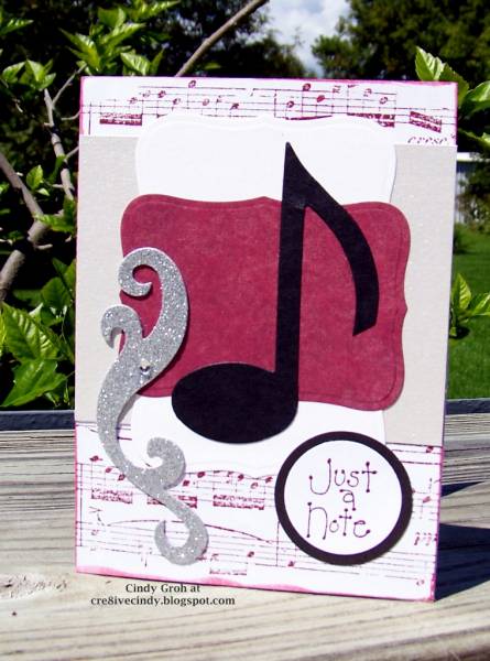 Just a Note by misscindy at Splitcoaststampers