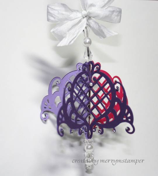 Heartfelt Timeless Ornament by merrymstamper - at Splitcoaststampers