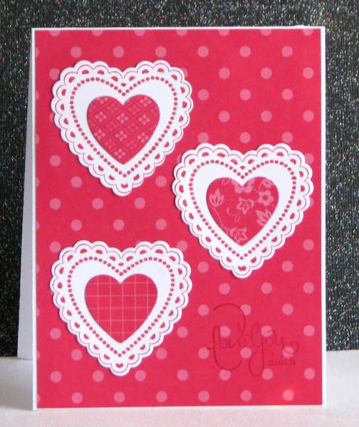 Love You Much Hearts by Broom at Splitcoaststampers