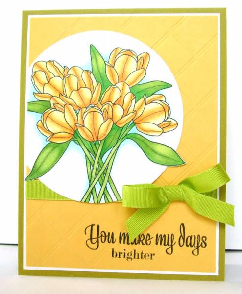 SSSC#178 - You Make my Days Brighter by justbehappy at Splitcoaststampers