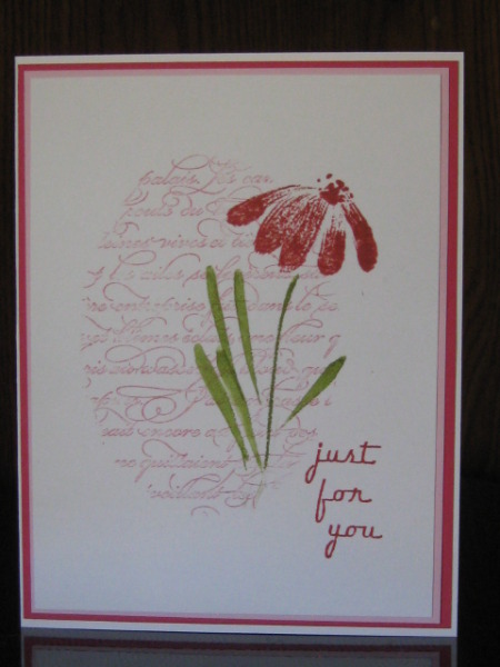 FS324 Flower for YOU! by jdmommy at Splitcoaststampers