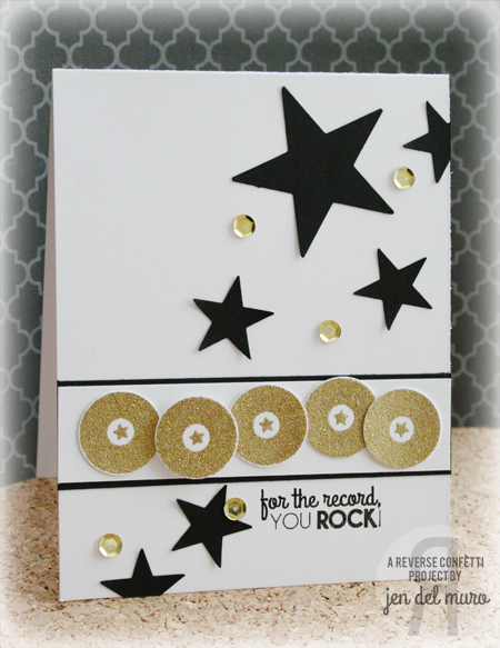For the record, YOU ROCK! by genie1314 at Splitcoaststampers