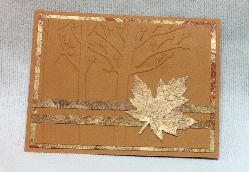 Autumn Wallpaper card by cards4joy at Splitcoaststampers