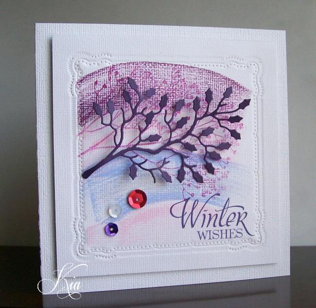 Winter Wishes CAS298 by kiagc at Splitcoaststampers