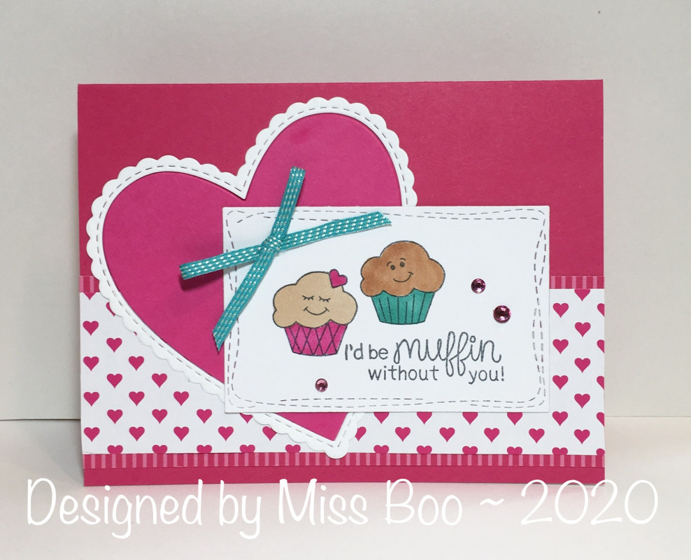 I'd be muffin without you by Miss Boo features Love Bites by Newton's Nook Designs; #newtonsnook