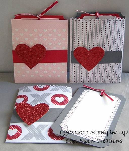 Valentine's Pouch Card by Bluemoon at Splitcoaststampers