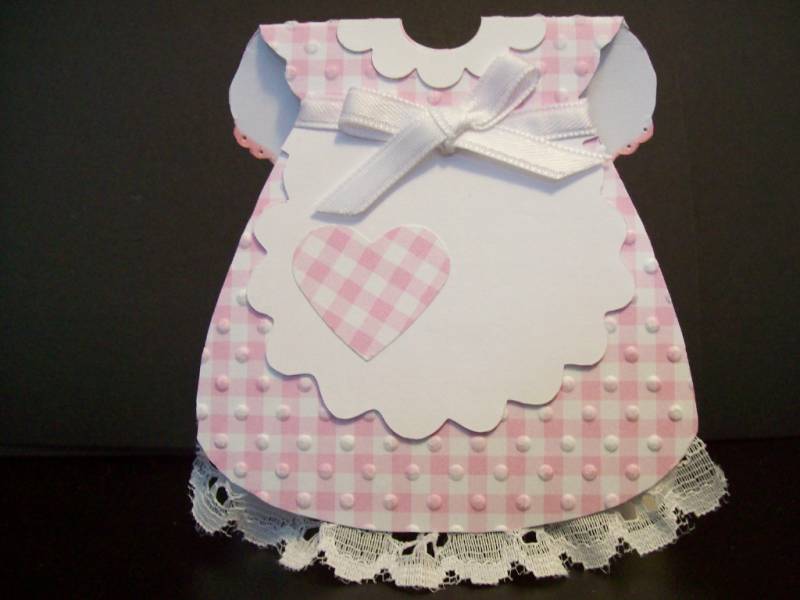 Sweet Little Dress Card !!! by mamawcindy at Splitcoaststampers