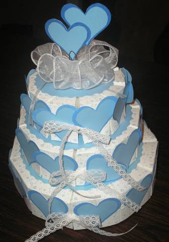 Bridal Shower Cake by *talks* - at Splitcoaststampers