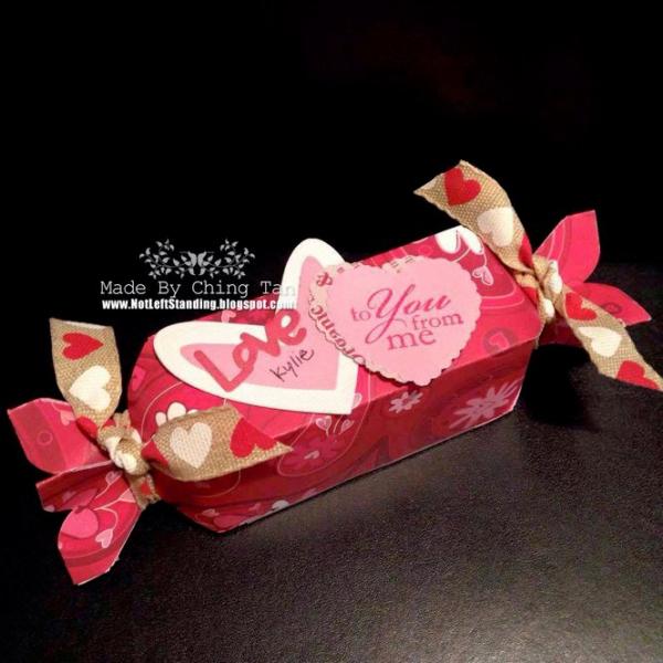 Valentine's Treat Candy Box by Ching - at Splitcoaststampers