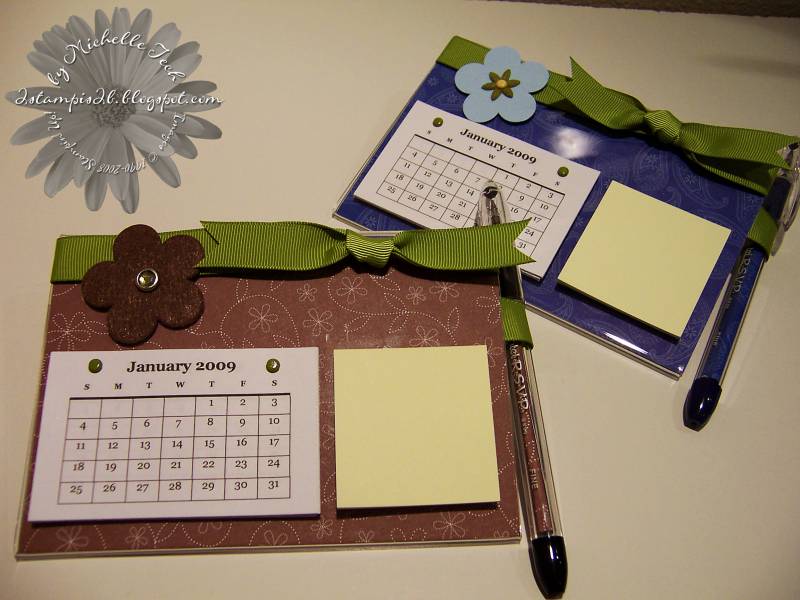 Desktop Calendar by mtech at Splitcoaststampers